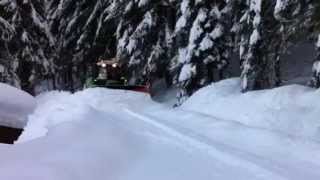 Schneepflug extrem in Westendorf Tirol [upl. by Maretz]