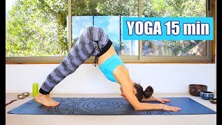 Yoga en 15 minutos cuando no hay tiempo  MalovaElena [upl. by Burgener]