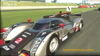 GRAN TURISMO 6 HD Audi R18 TDI Audi Sport Team Joest at Silverstone [upl. by Enail]