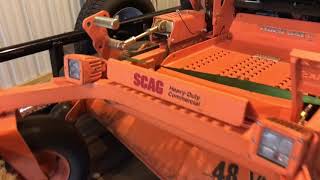 LED Lights Install on Zero Turn Mower SCAG TIGER CAT [upl. by Ivad]