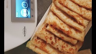 Msemen crêpe feuilletée au Thermomix [upl. by Cirdes]