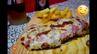 El Clásico Argentino MILANESA NAPOLITANA  Milanesa a la Napolitana  Cocina de Restaurante en Casa [upl. by Anirres307]