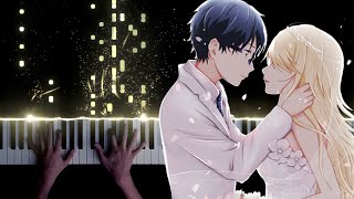 Kirameki Acoustic  Wacci  Your Lie in April ED piano [upl. by Bubalo]