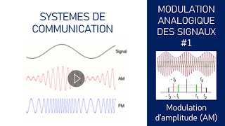 Systèmes de communication 1 Modulation damplitude analogique AM [upl. by Hilario]