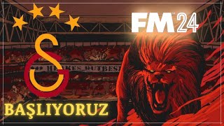 FM 2024 Galatasaray Yeni Transferler İle Başlıyoruz [upl. by Eirtemed]