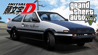 GTA 5 Online  Karin Futo Initial D build [upl. by Lynett]