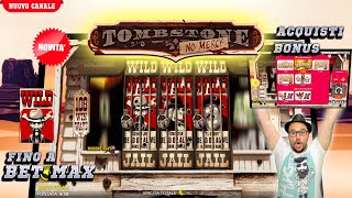 MORENO SLOT ONLINE 🆕🟥  Scopriamo la Nuova TOMBSTONE NO MERCY 🔫🤠🎰 con Acquisti Nolimit BONUS 💰 [upl. by Itsym]