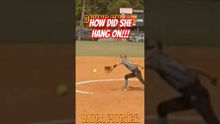 Backhand Snag by Pitcher  Fastpitch Magic softball [upl. by Janik]