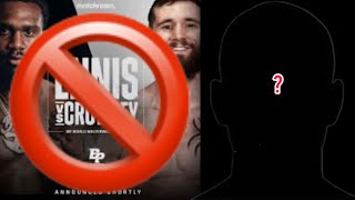 JARON ENNIS VS CODY CROWLEY CANCELLED WHO WOULD YOU HAVE BOOTS FIGHT NOW [upl. by Benis705]