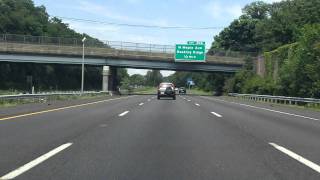 Middlesex Freeway Interstate 287 Exits 26 to 33 northbound [upl. by Schaaff]