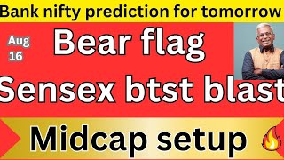 bank nifty prediction for tomorrow  stock market prediction for tomorrow [upl. by Airdni]