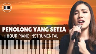 1 HOUR LOOP PENOLONG YANG SETIA  MELITHA SIDABUTAR  WORSHIP PIANO INSTRUMENTAL  Lagu Rohani [upl. by Adav]