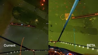 Beta Graphics side by side Elite Dangerous Chapter 4 Beta [upl. by Bainter]