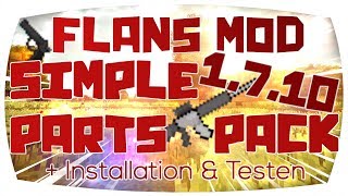 Minecraft Simple Parts Content Pack 1710 downloaden amp installieren Deutsch4K TUTORIAL [upl. by Rikki]