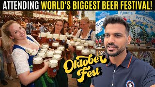 Visiting the Worlds Biggest Beer festival Oktoberfest Germany 🇩🇪 [upl. by Barra]