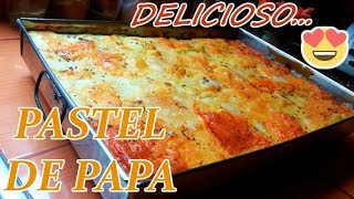 SABROSO PASTEL DE PAPA  COMIDA PERUANA  AREQUIPEÑA 2018 [upl. by Annaira]