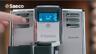 How you can customize the aroma setting in your Saeco machine [upl. by Nellie825]