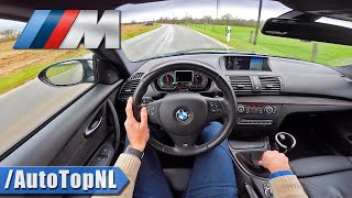 BMW 1M Coupe AKRAPOVIC POV Test Drive by AutoTopNL [upl. by Mulligan]