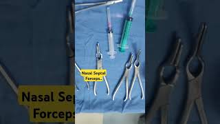 walsham Nasal Septal Forceps instrument  shortfeed surgicalinstruments entsurgeon [upl. by Shena]