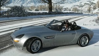 Forza Horizon 4  BMW Z8 Gameplay Winter Season 4k 60fps [upl. by Repohtsirhc]