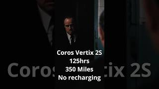 Coros vs Garmin  Comparing the new Coros Vertix 2S vs Garmin Fenix trailer [upl. by Warthman]