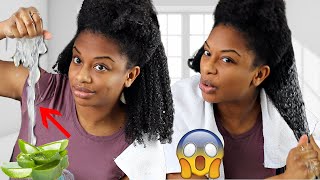 How To Use Aloe Vera For Fast Natural Hair Growth [upl. by Sherilyn105]