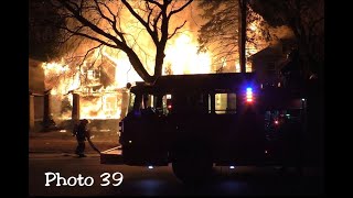 Detroit Fire Department Commercial Box 4 Dwellings on Andover Street  October 2022 [upl. by Cosenza]