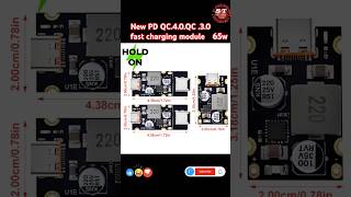 TZT QC40 QC30 TypeC USB PD65W Fast Charging Module DC832V 325A 65W chargingports experiment [upl. by Azalea147]