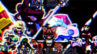 ALL STARS lyrics españolfnf Mario madness v2a mad world without youUltra m [upl. by Weed]