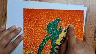 Pointillism Drawing [upl. by Itin]