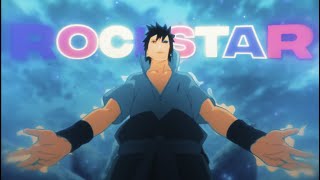 Rockstar  Naruto Mix EditAMV [upl. by Andrus]