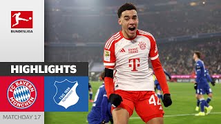 “RecordKane“ amp Musiala Brace  Bayern München  Hoffenheim 30  Highlights  MD17 – Bundesliga [upl. by Dibri]