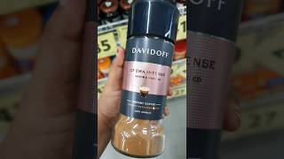 Davidoff Crema intense coffee Davidoff coffee shortfeed foodreview uniquefood uniqueshortsuae [upl. by Addy]