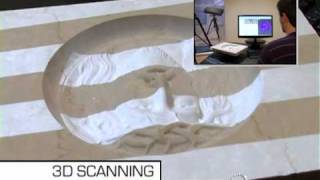 Scansione 3D di un bassorilievo in marmo con il viso di Gesù [upl. by Nafri]