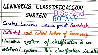 Carolus Linnaeus  Classification of plant  24 classes of Carolus Linnaeus  BSc 2nd  BOTANY [upl. by Krug]