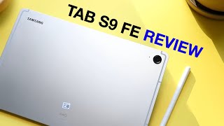 Samsung Tab S9 FE Review  Best Tablet For Study AND Notes Taking [upl. by Enyehc]