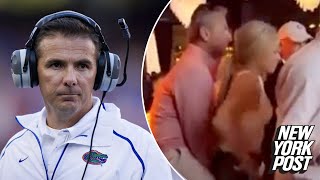 Jaguars coach Urban Meyer goes viral for party photos videos  New York Post [upl. by Arihsa159]