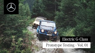 Electric GClass Prototype Testing  Vol 01 [upl. by Azrim]