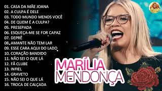 Marília Mendonça 2024 As Mais Tocadas do Marília Mendonça Top melhores músicas de Marília Mendonça [upl. by Ardra]