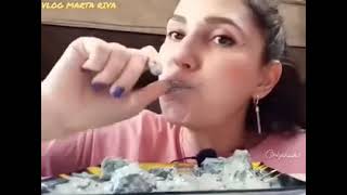 Marta Riva Марта Рива Марта Рива Марта Рива глина Глотать martariva Marta Riva Clay eating [upl. by Ahtibat]