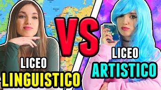 LICEO LINGUISTICO VS ARTISTICO [upl. by Ikuy439]