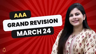 ACCA Advanced Audit and Assurance Grand Revision  AAA March 2024 [upl. by Anolla]