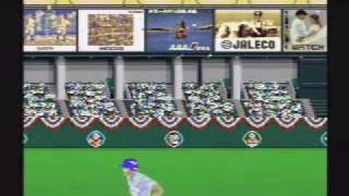 Super Bases Loaded  SNES Gameplay [upl. by Nocaed]