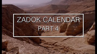 Zadok Calendar In The Dead Sea Scrolls Part 4 [upl. by Yaned]