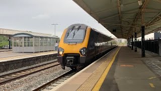 Trains At Taunton Station [upl. by Trici42]