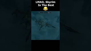 LMAO Skyrim Is The Best 😂 skyrim skyrimanniversary elderscrolls shorts [upl. by Kubetz]