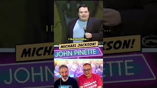 🤣JOHN PINETTE 🎤 MICHAEL JACKSON 🕺🏾 shorts reaction comedy funny michaeljackson lol 😂 [upl. by Liss]