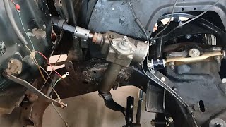 Martins 57 Gets New Steering Box New Column And Pedal Mount Repair  57 Project Part5a [upl. by Shelli45]