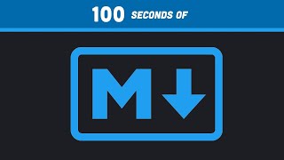 Markdown in 100 Seconds [upl. by Benedict164]