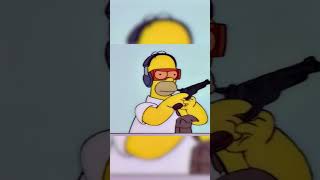 Homer At Shooting Range thesimpsons simpsons shorts [upl. by Emmery]